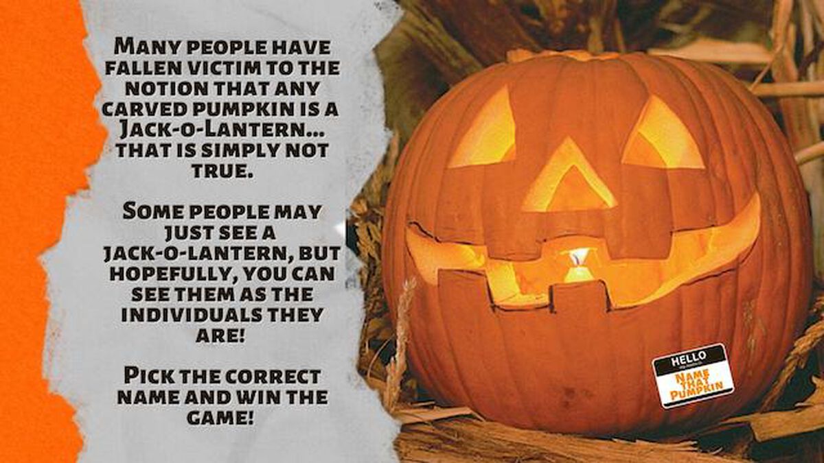 Name That Pumpkin image number null